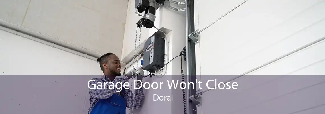 Garage Door Won't Close Doral