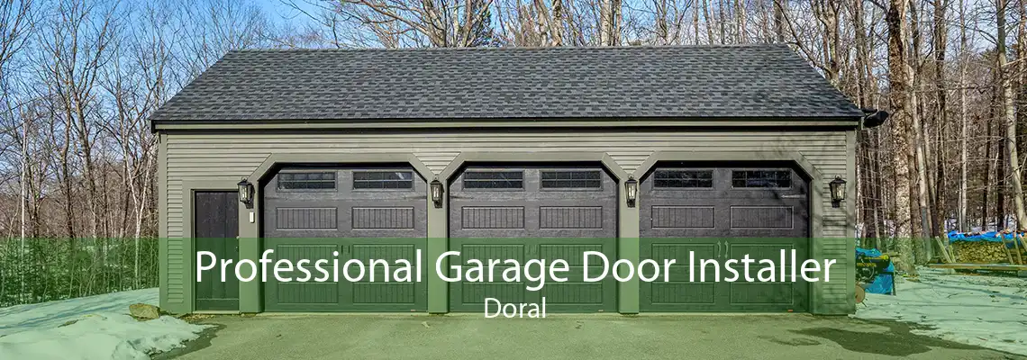 Professional Garage Door Installer Doral